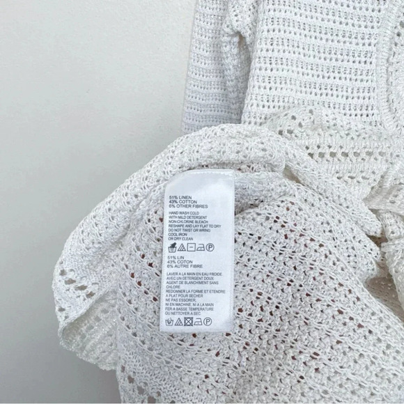 Tommy Bahama Womens Small Sand Dollar Shimmer  Tunic Sweater In Soft Gold - Picture 13 of 16